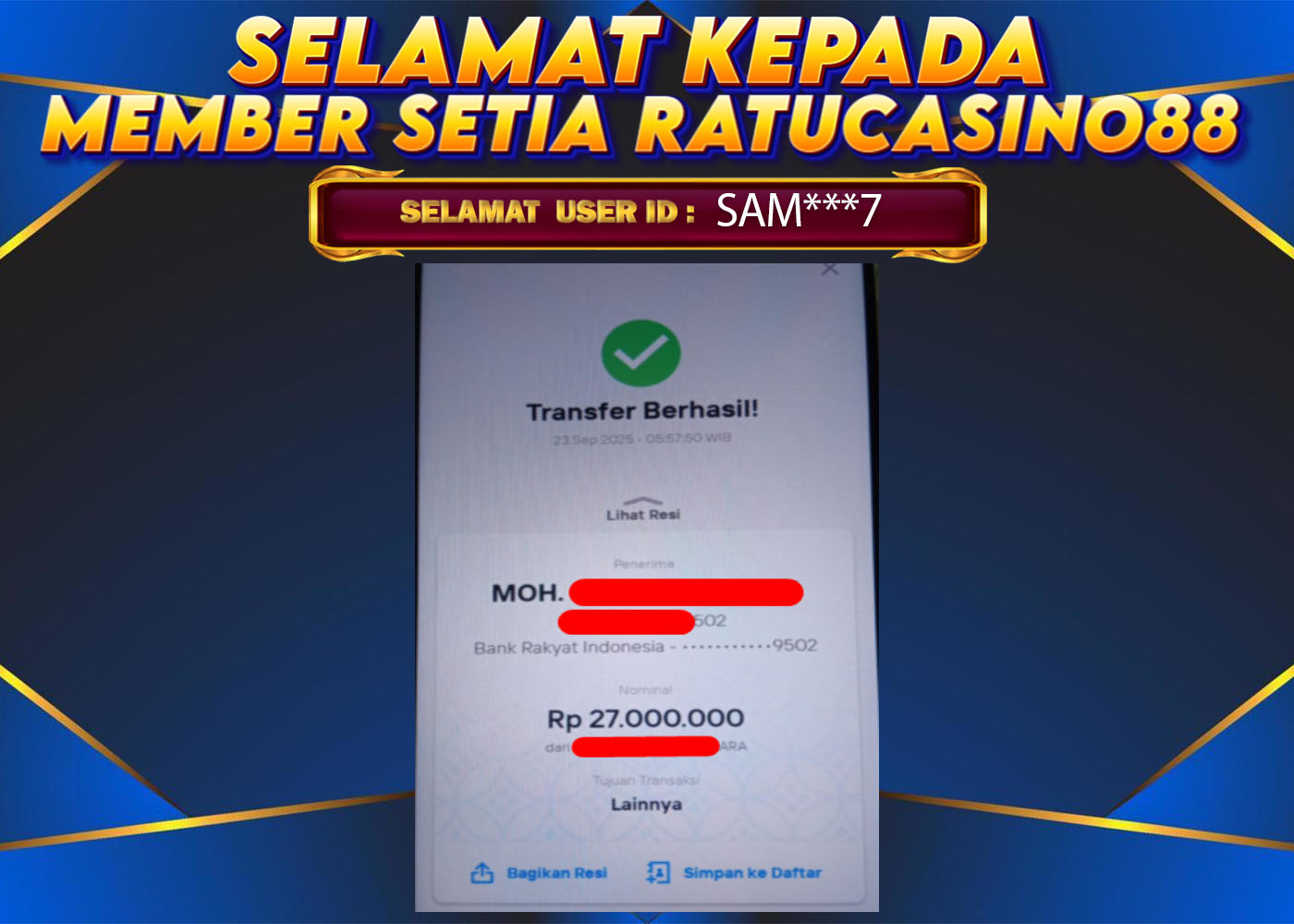 WITHDRAWAL MEMBER 68