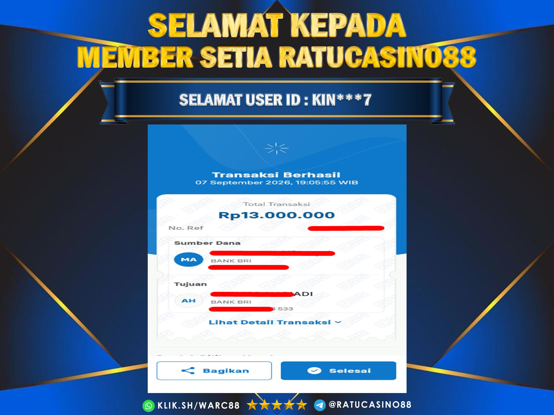 BUKTI WITHDRAW 278