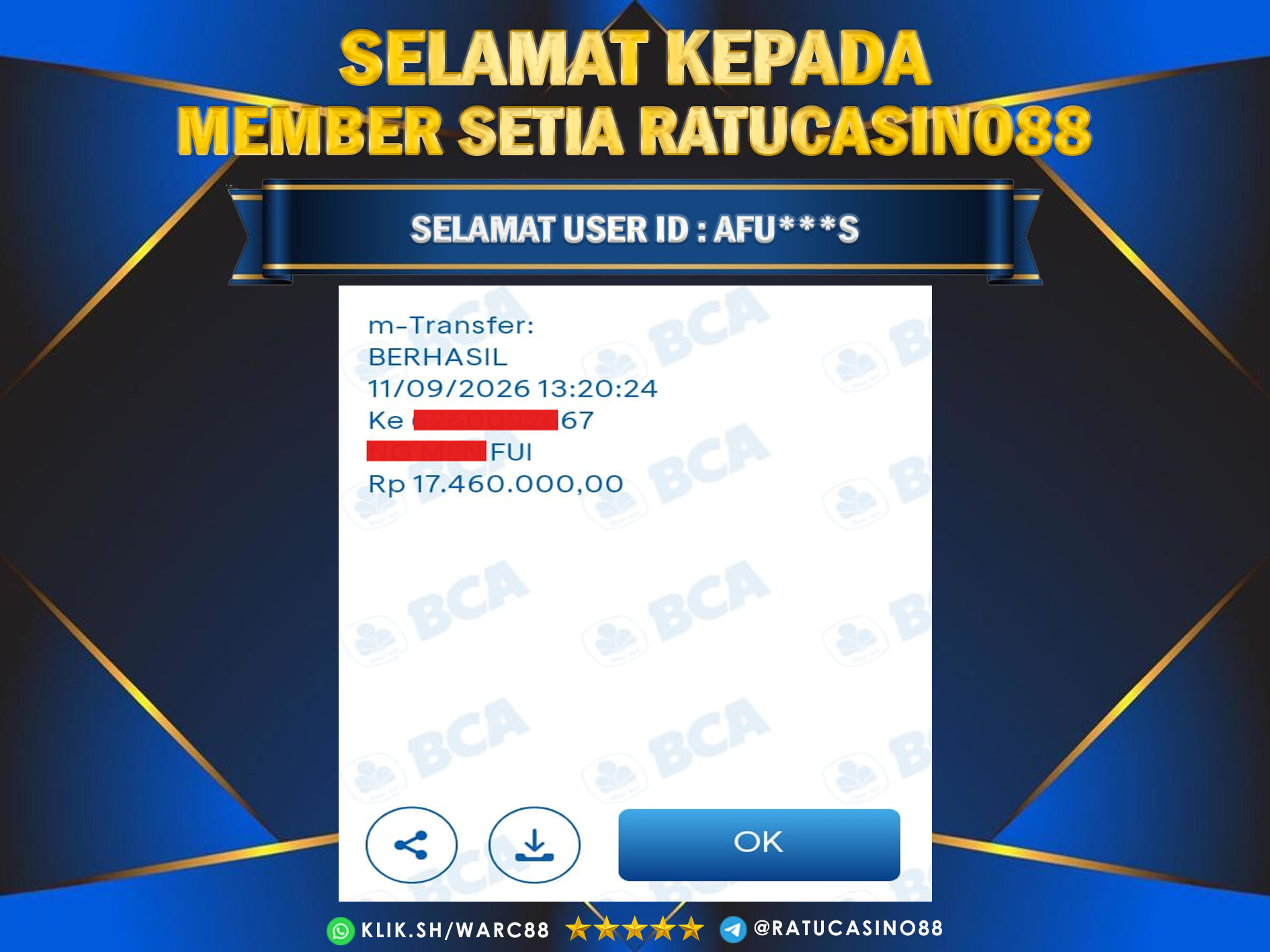 BUKTI WITHDRAW 282