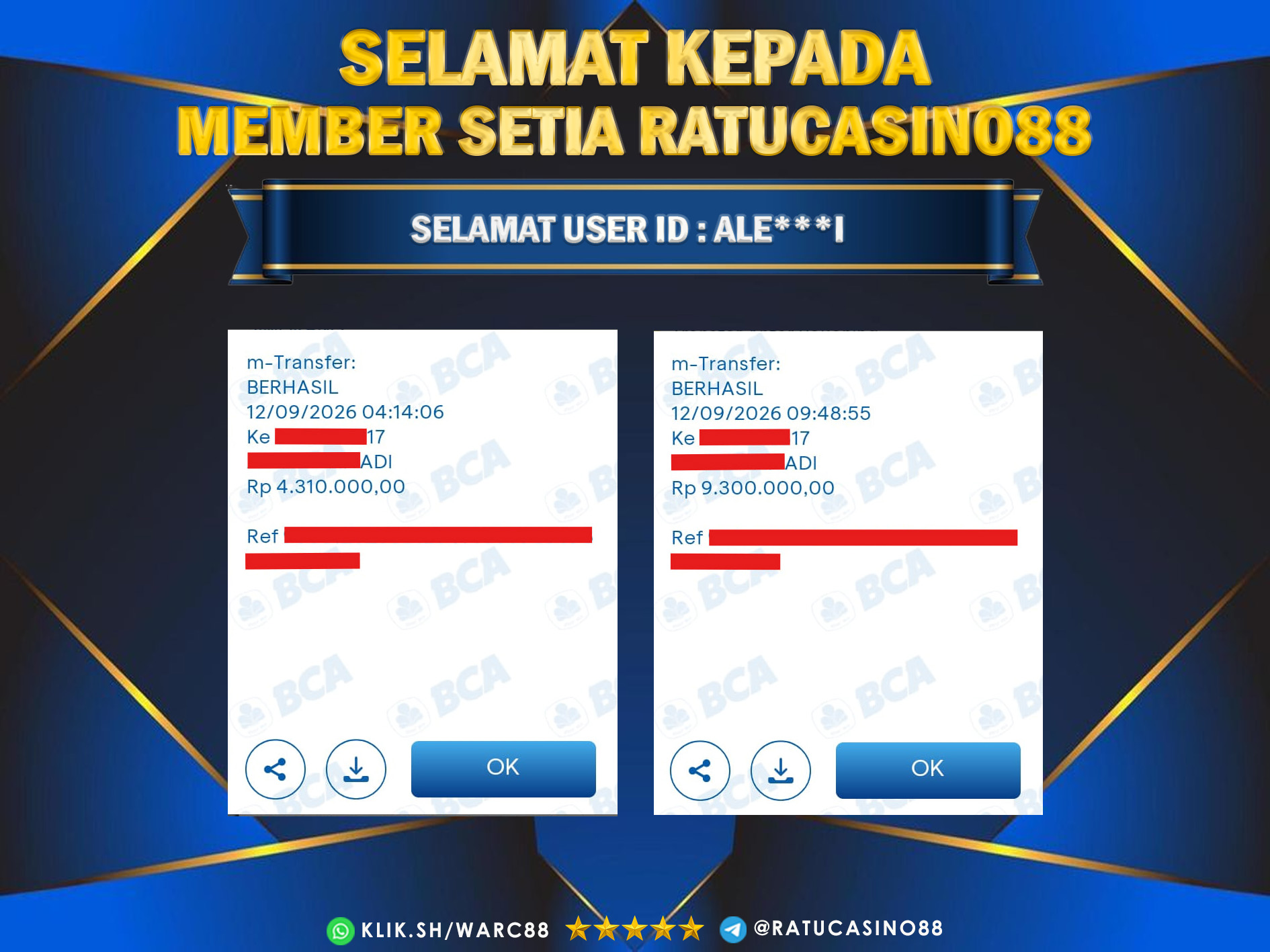 BUKTI WITHDRAW 283